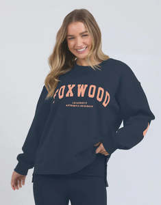 Foxwood 1: Interval Crew / Navy With Peach