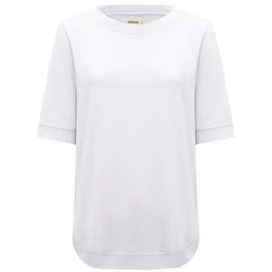 Size 18 Plus: Ruby Tee / White