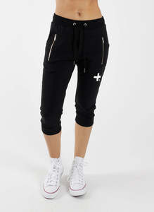 Pants: Cut Trackies/ Stable - Black &White