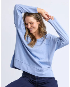 Foxwood 1: Jayne Throw On Top / Light Blue