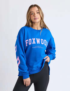 Foxwood 1: Interval Crew / Cobalt Blue Neon Pink