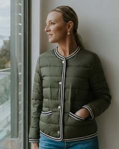 Fern  90/10 Down Jacket / Olive Green