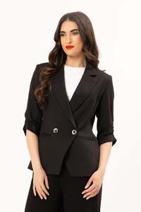 Coats: Occasion Blazer / Black