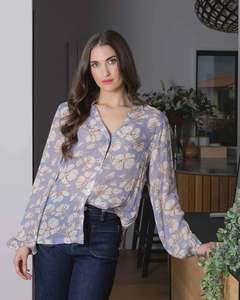 Full Of Life L/S Top / Sky Garden