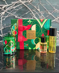 Kyoto In Bloom Fragrance Trio Gift Set - 200g Candle, 30ml EDP & 100ml Hair & Bo&hellip;
