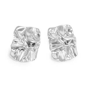 1046-0240 Square Melted Silver
