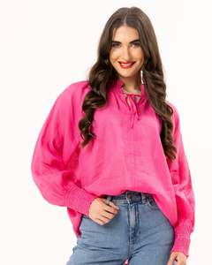 Encourage Top / Hot Pink