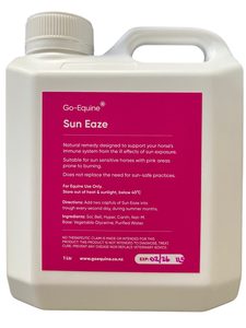 Products: Sun Eaze – Go Equine