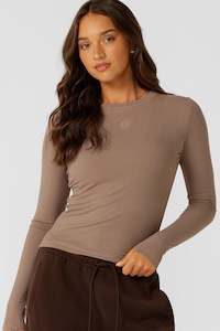 Movement Long Sleeve Rib Top