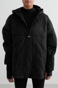 Oversized Quilted Anorak