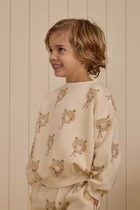 Kids Tops: Relaxed Sweatshirt | Bears Natural