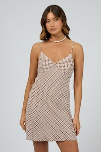 Harri Mini Slip Dress | Print