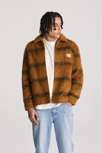 Wrangler: Harrington Jacket | Brushed Rust