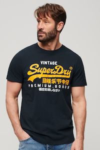 Superdry: VL Duo Tee | Eclipse Navy