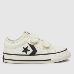 Kids Shoes: Inf Star Player 76 2V | Vintage Wht/Black