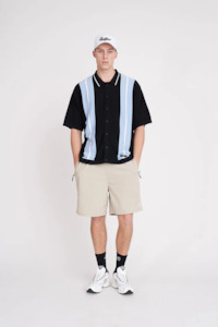 Huffer: Mens Birdie Knit Shirt
