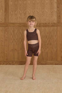 Mini Goals: Bike Shorts | Leopard