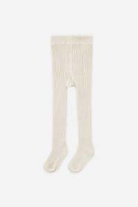 Ribbed Tights | Natural
