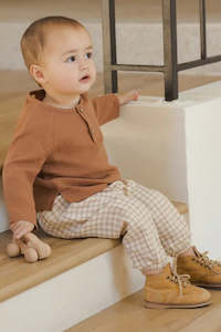 Boys Kids Clothing: Woven Pant | Cedar Check