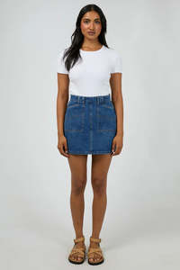 Becca Skirt | Heritage Blue