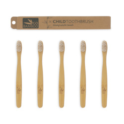 Our: Child Bamboo Toothbrush - 5 Pack
