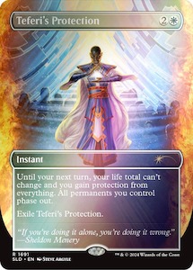 High End: Teferi's Protection (1691) (Rainbow Foil) [Secret Lair Drop Series]