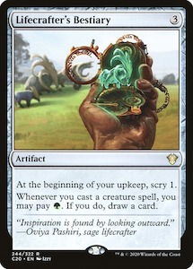 Commander 2020: Lifecrafter's Bestiary [Commander 2020]