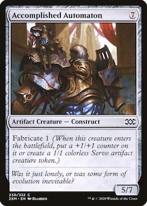 Double Masters: Accomplished Automaton [Double Masters] Foil