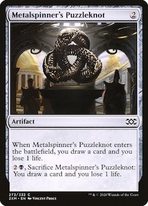 Double Masters: Metalspinner's Puzzleknot [Double Masters] Foil