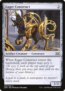 Double Masters: Eager Construct [Double Masters] Foil