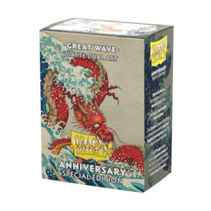 Dragon Shield: Standard 100ct Art Sleeves - Great Wave