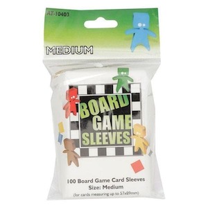 Dragon Shield: Sleeves - Dragon Shield - Board Game - Clear -  Medium (57x89mm)