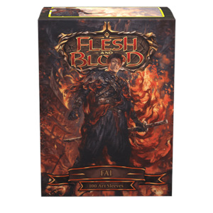 Dragon Shield: Standard 100ct Art Sleeves - Flesh and Blood (Fai)