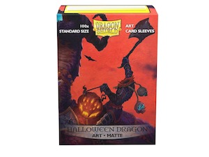 Dragon Shield: Standard 100ct Art Sleeves - Halloween Dragon