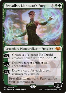 Freyalise, Llanowar's Fury [Commander Collection: Green]