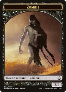 Battlebond: Zombie Token [Battlebond Tokens]