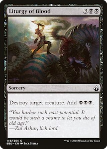 Battlebond: Liturgy of Blood [Battlebond] Foil