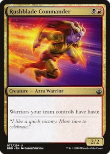 Rushblade Commander [Battlebond]