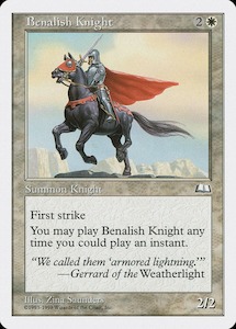 Benalish Knight [Anthologies]