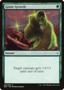 Explorers Of Ixalan: Giant Growth [Explorers of Ixalan]