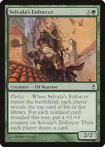 Conspiracy: Selvala's Enforcer [Conspiracy] Foil
