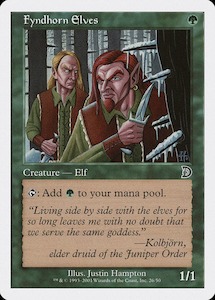 Deckmasters: Fyndhorn Elves [Deckmasters]