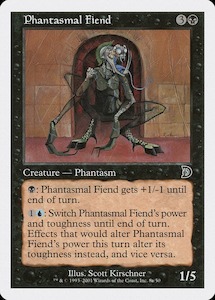 Phantasmal Fiend (Standing) [Deckmasters]
