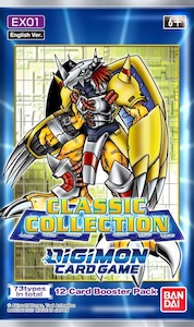 Digimon Tcg: Digimon Card Game | Classic Collection (EX01) Booster Pack