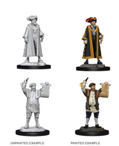 Pathfinder Battles: Deep Cuts Miniatures | Mayor & Town Crier