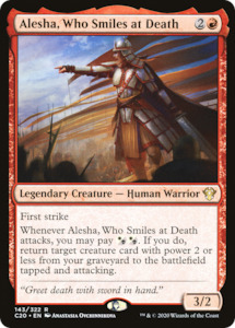 Alesha, Who Smiles at Death [Commander 2020]