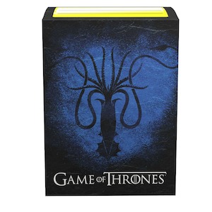 Dragon Shield | Standard Size Sleeves | 100ct | Game of Thrones: House Greyjoy (Art Brushed)