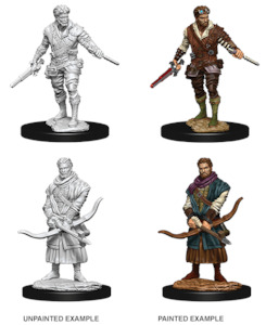 D&D Nolzur's Marvelous Miniatures | Human Rogue (Male)