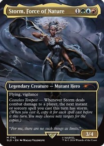 Storm, Force of Nature (Rainbow Foil) (1742) [Secret Lair Drop Series]  Foil