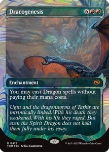 High End: Dracogenesis (0412) (Showcase) (Halo Foil) (412) [Tarkir: Dragonstorm]